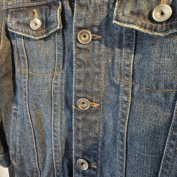 The Children's Place 100% cotton Collared Jean Jacket Size 4T - Picture 7 of 7